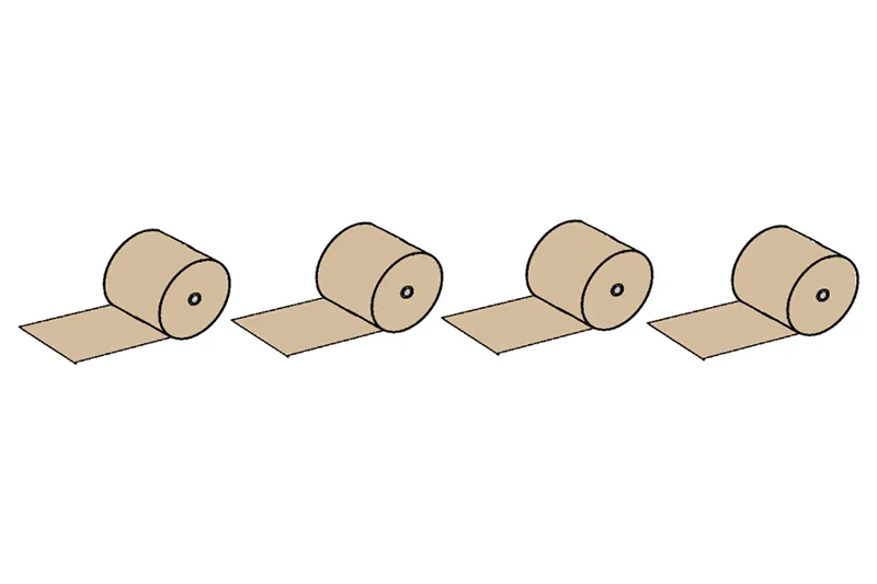 Soporte para rollos de papel